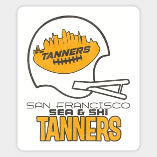 Defunct San Francisco Tanners Football Team Magnet